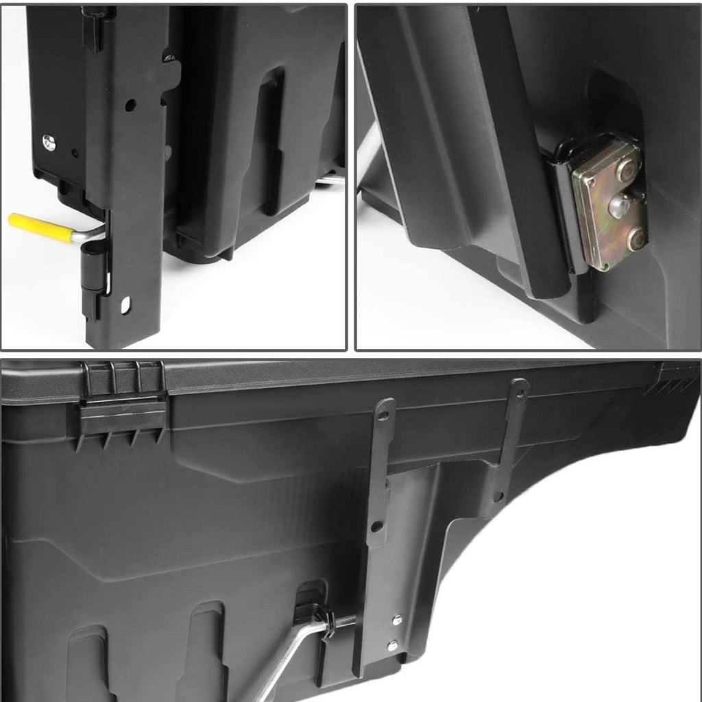 2015 TO 2020 F-150 PICKUP TRUCK BED RIGHT PASSENGER SIDE WHEEL WELL STORAGE CASE TOOL BOX W/LOCK+KEY