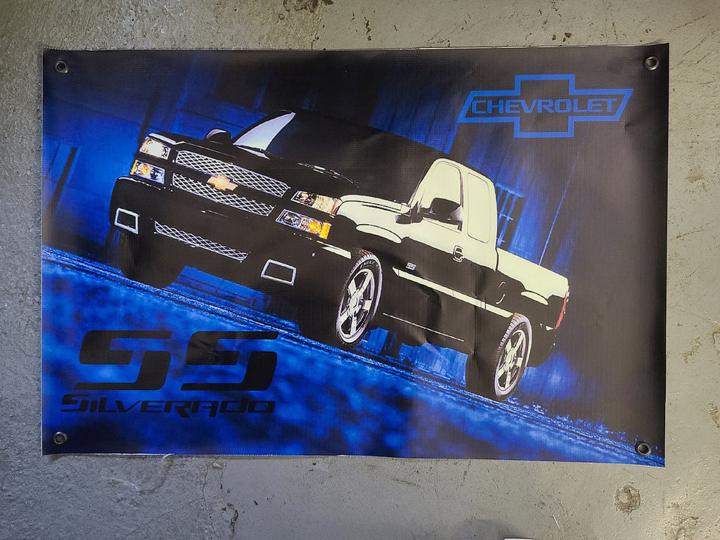 Silverado SS Poster - Black