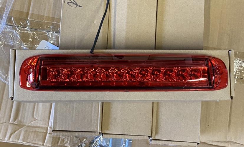 99-06 CHEVY SILVERADO GMC SIERRA 3RD BRAKE LIGHT RED LED