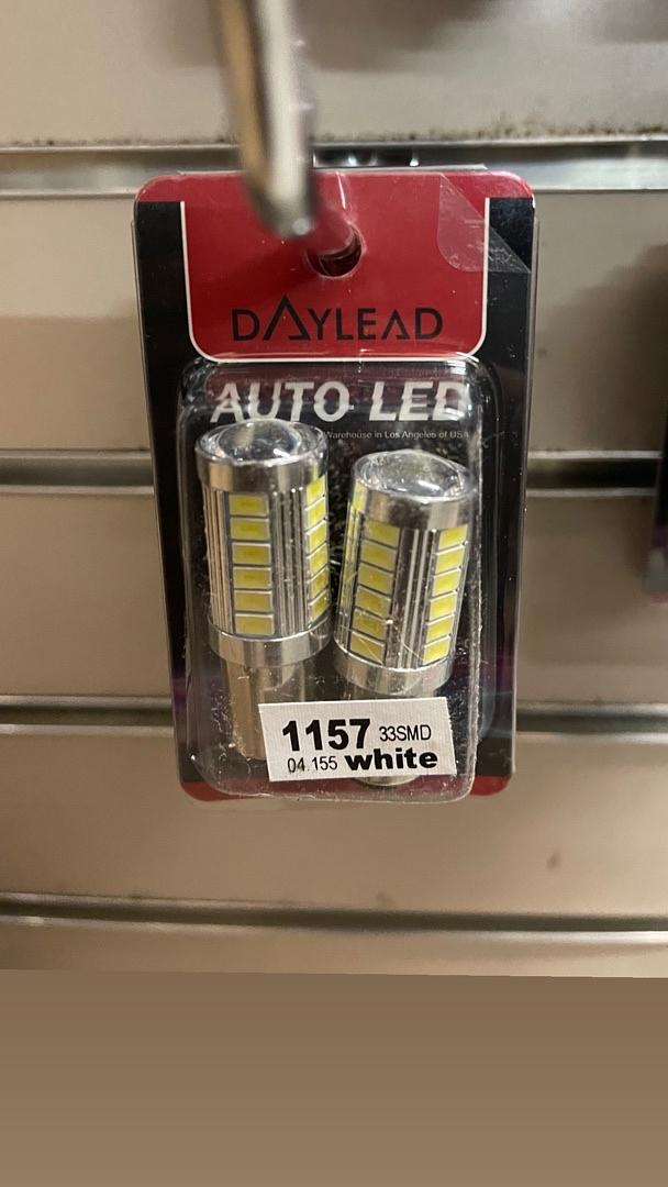 1157 WHITE DAYLEAD PAIR LED BULBS
