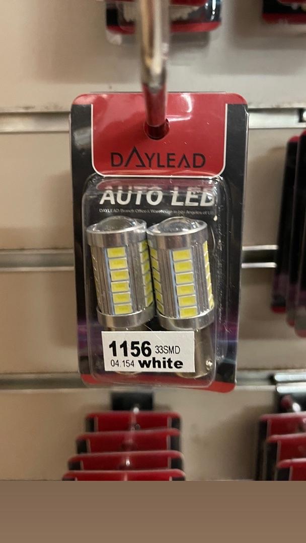 1156 WHITE DAYLEAD PAIR OF LED BULBS