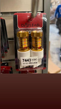 7443 WHITE AND AMBER DAYLEAD PAIR OF LED BULBS