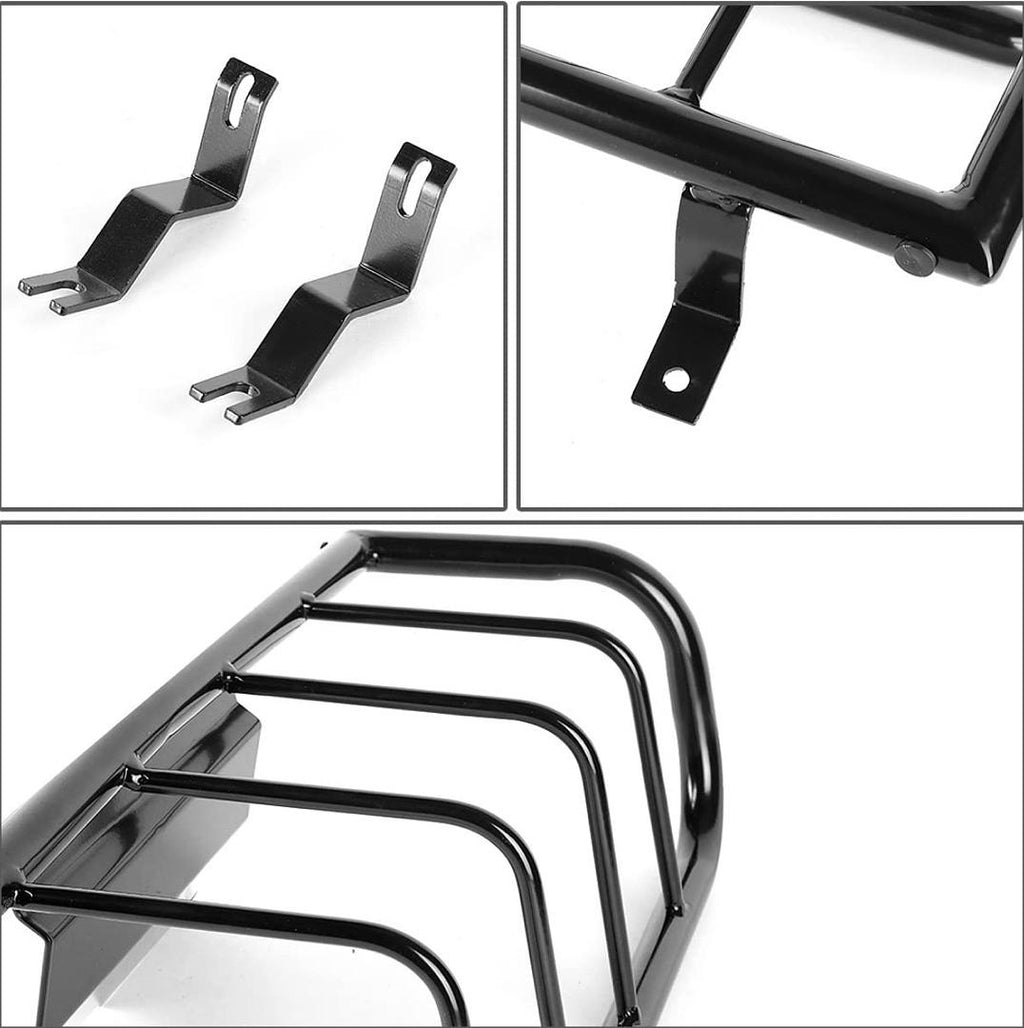06-10 HUMMER H3 TAIL LIGHT CAGE COVER BLACK