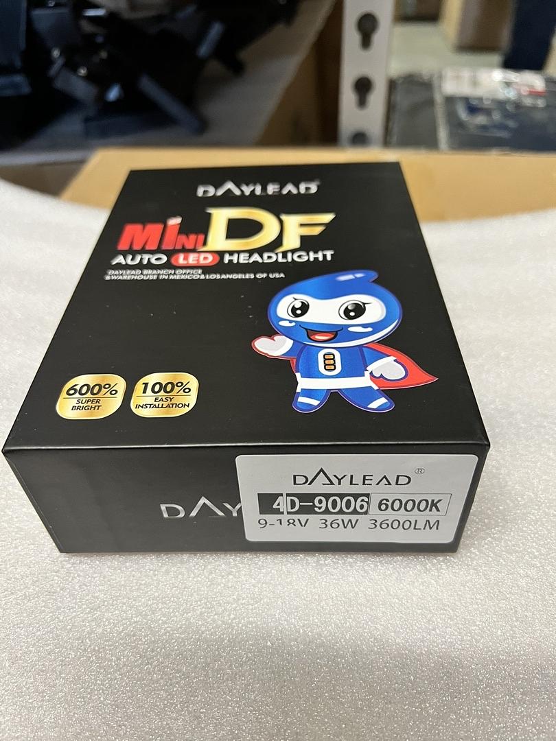 9006 LED BULBS 4 SIDED DAYLEAD MINI DF 6000K