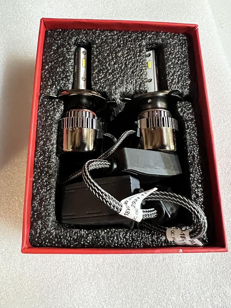 H4 LED BULBS 4 SIDED DAYLEAD MINI DF 6000K