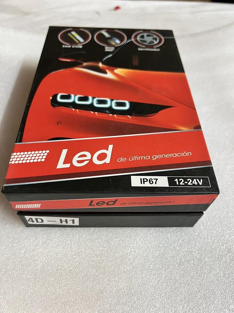 H1 LED BULBS 4 SIDED “LED DE ULTIMA GENERACION” 6000K