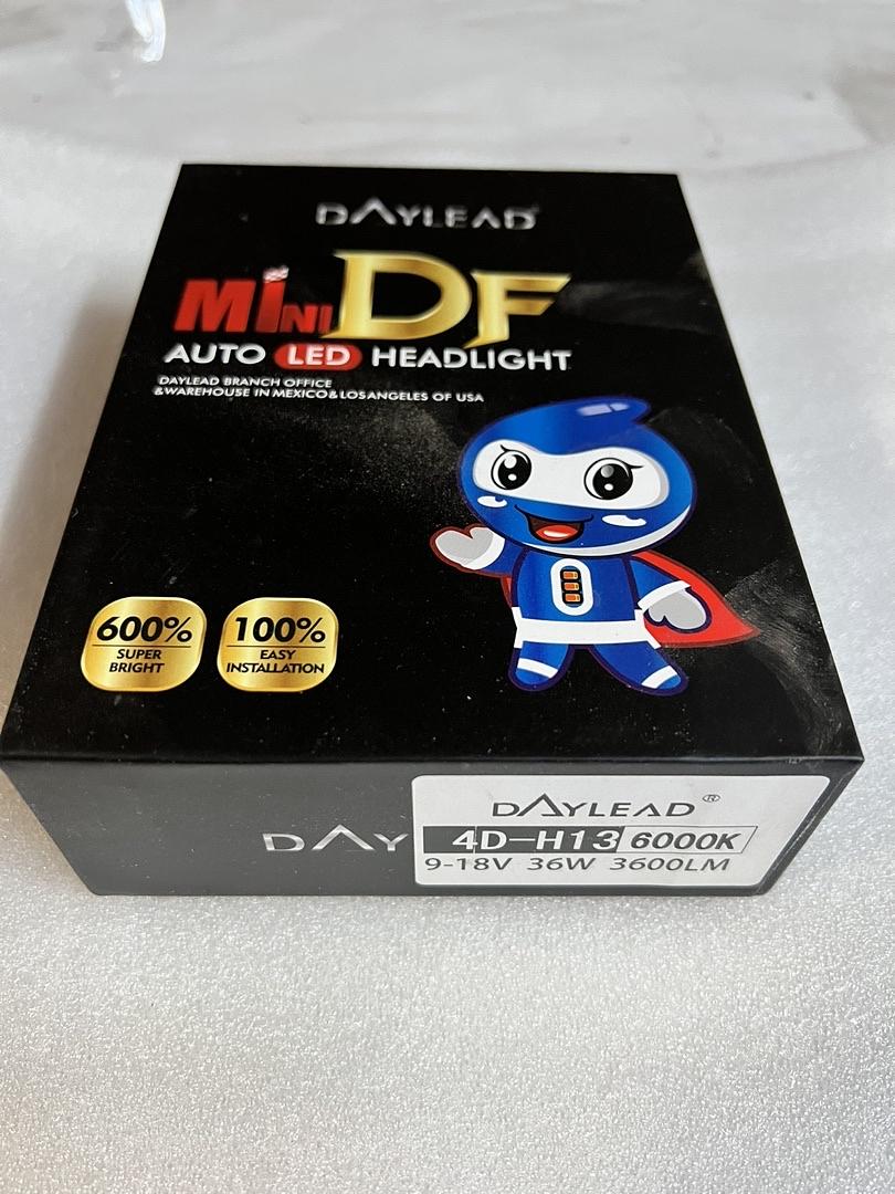 H13 LED BULBS 4 SIDED DAYLEAD MINI DF 6000K