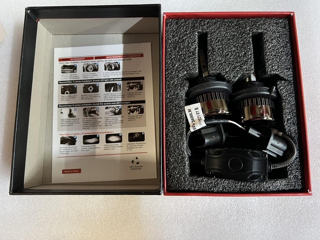 H13 LED BULBS 4 SIDED DAYLEAD MINI DF 6000K