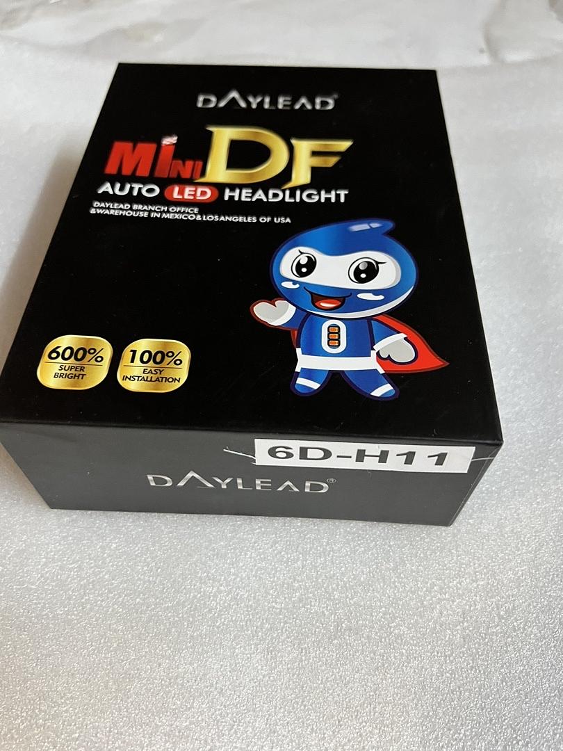 H11 6D LED BULBS DAYLEAD MINI DF