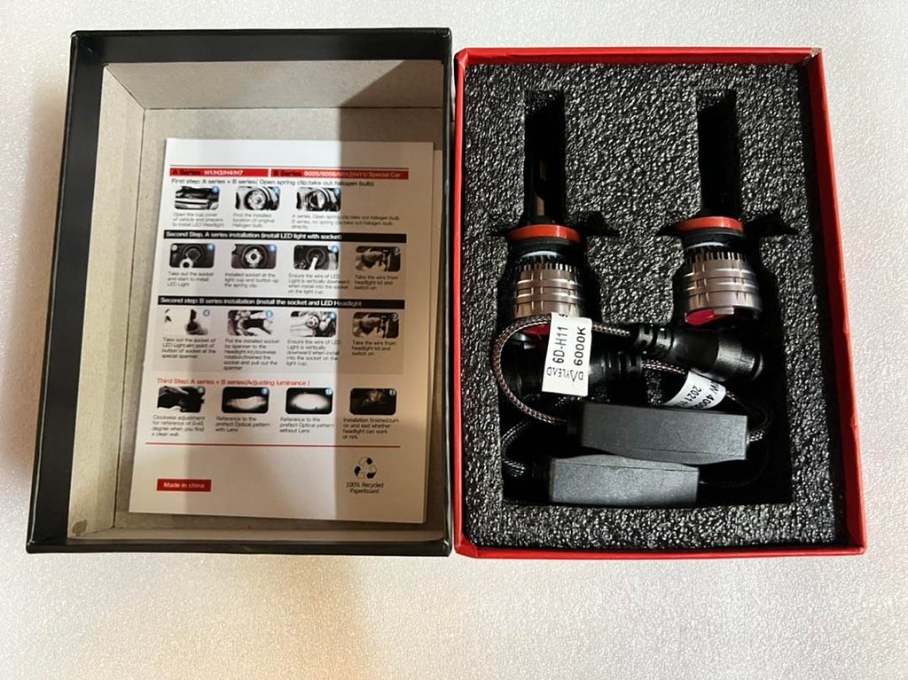 H11 6D LED BULBS DAYLEAD MINI DF