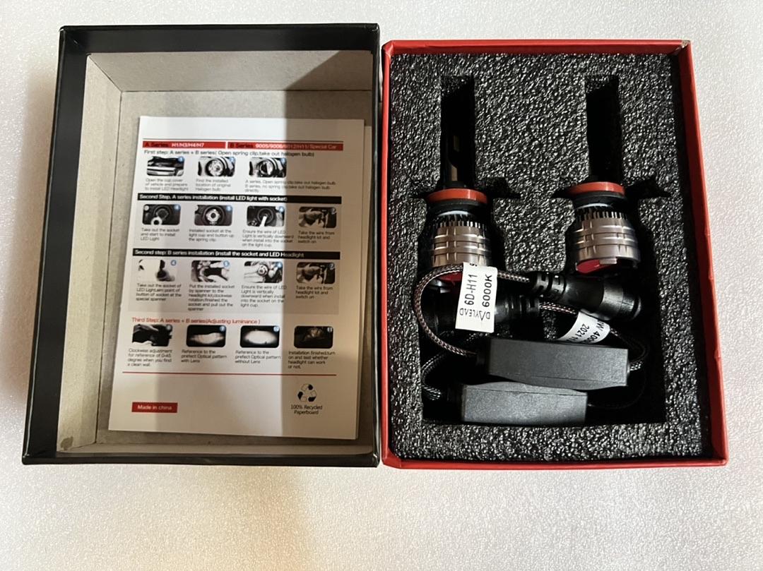 H11 6D LED BULBS DAYLEAD MINI DF