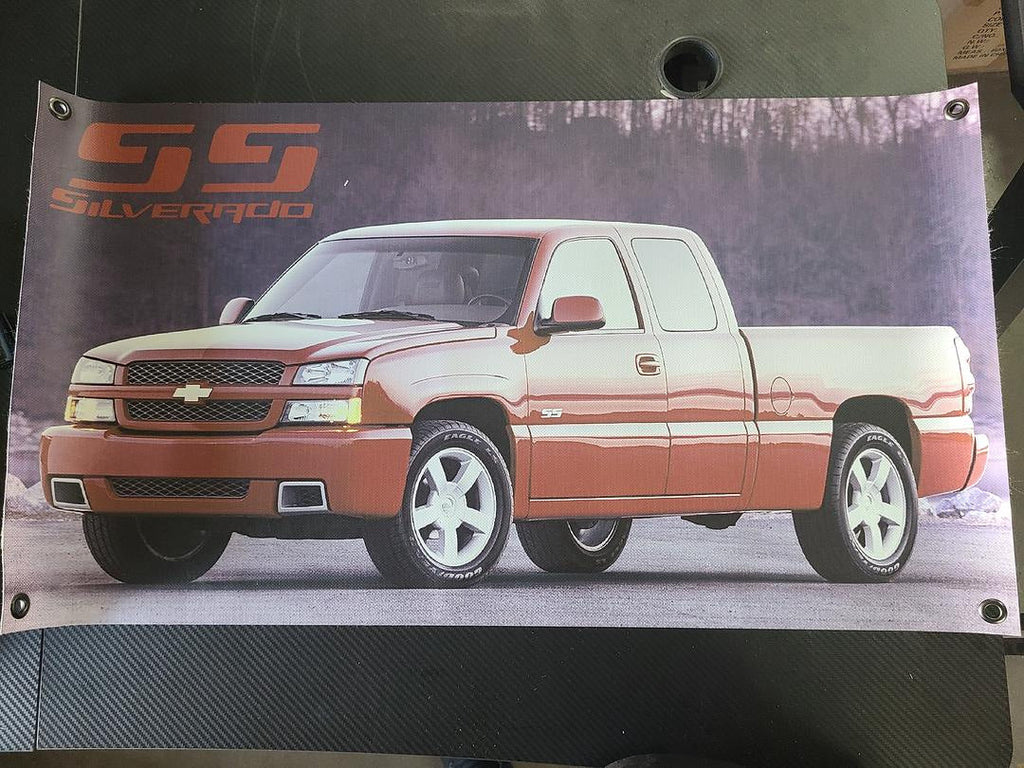 Red Silverado SS Poster