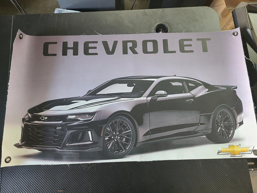 Camaro Zl1 Poster - Black