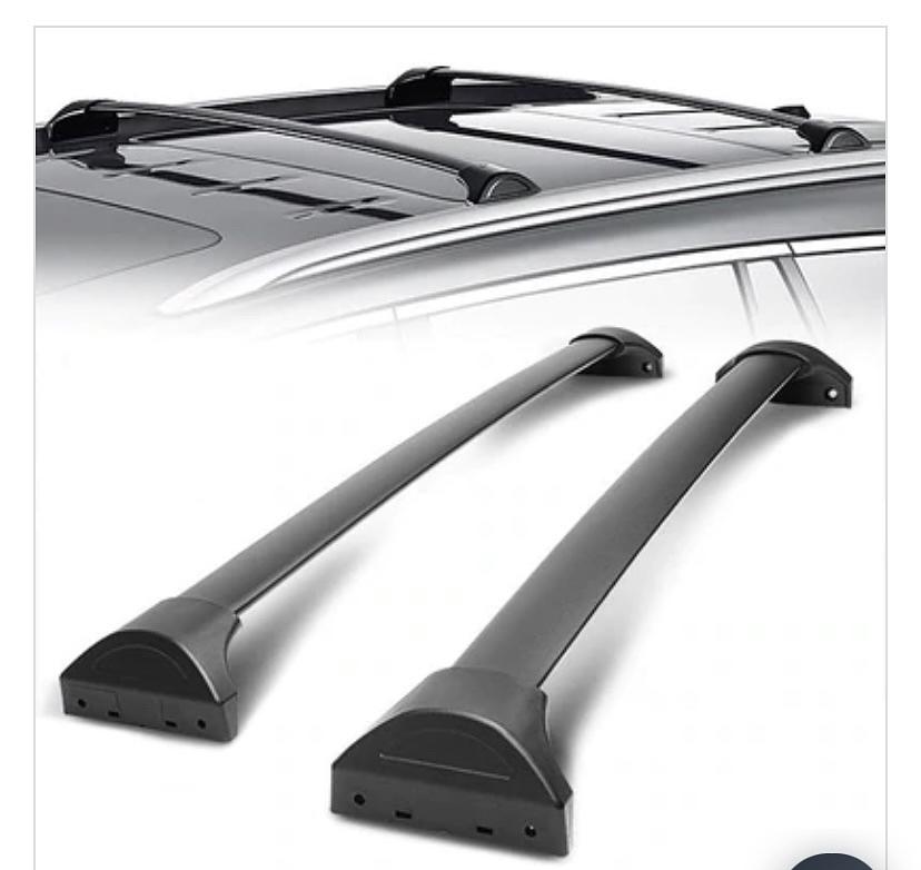 18-19 HONDA ODYSSEY OEM STYLE ROOF RACK CROSS BARS BLACK