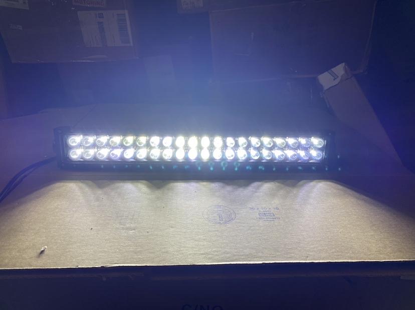 22” INCH LED LIGHT BAR BLACK WITH LED SWITCHBACK TO AMBER/WHITE
