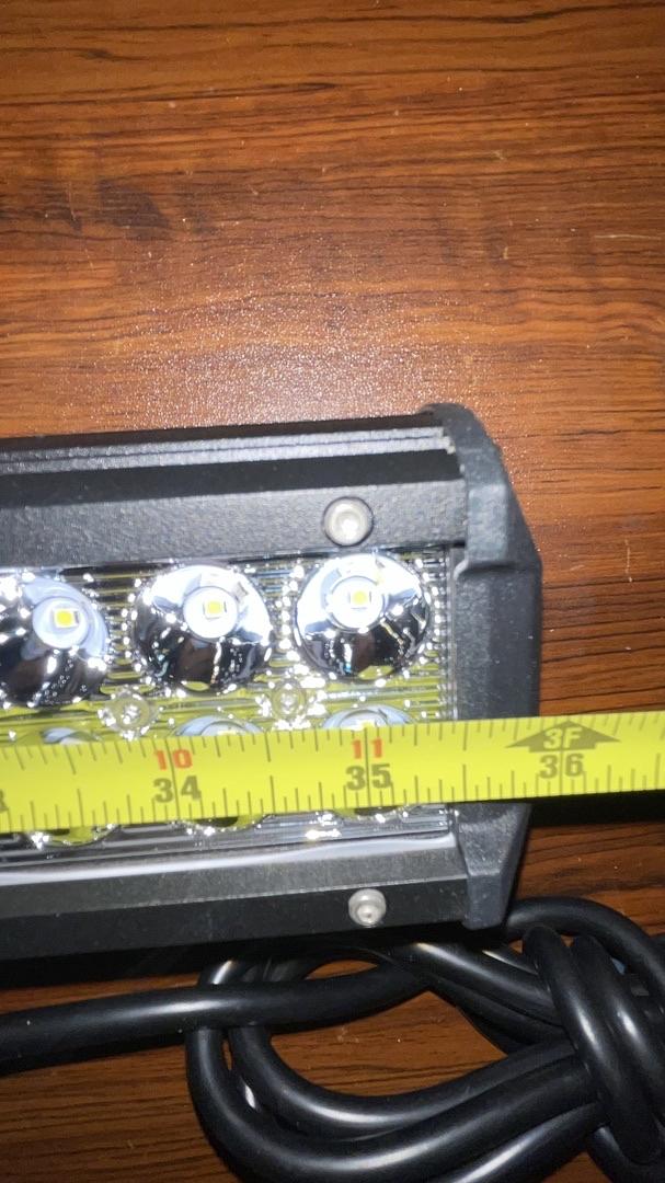 36” LED BAR FLOODED LIGHTS WITH BRACKETS