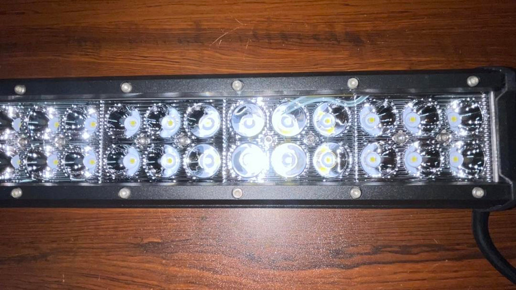 36” LED BAR FLOODED LIGHTS WITH BRACKETS