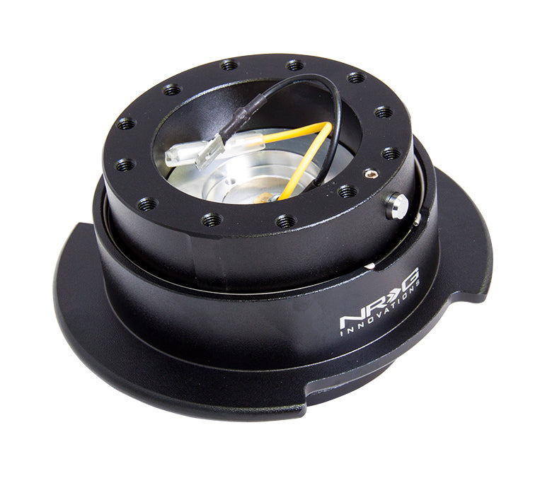 NRG SRK-250BK black Generation 2.5 quick release view 01