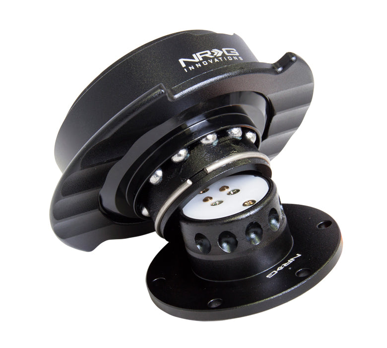 NRG SRK-250BK black Generation 2.5 quick release view 02