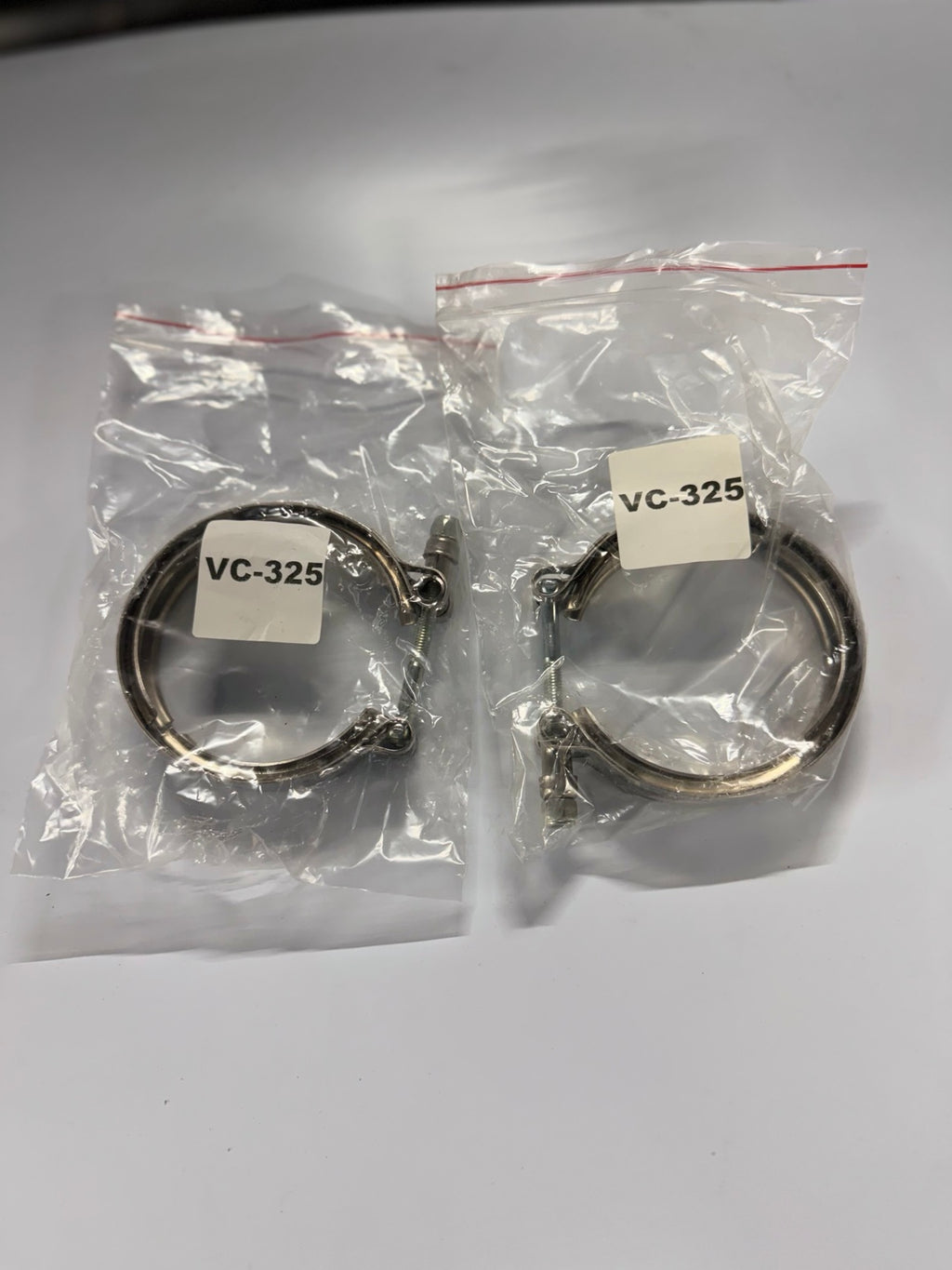 VC-325 V-band clamps, 2-piece pack, original product photo 5