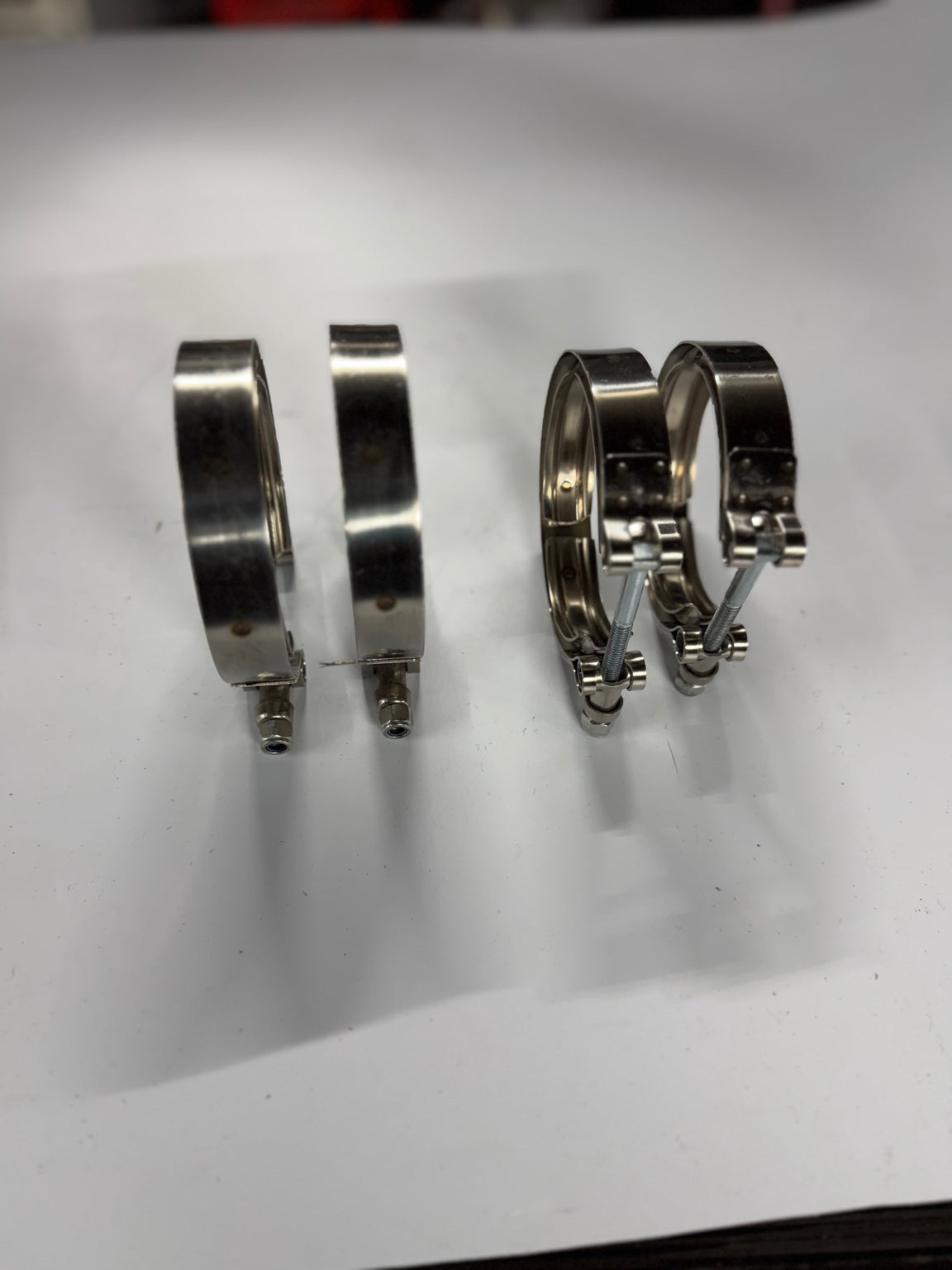 VC-325 V-band clamps, 4-piece pack, original product photo 3