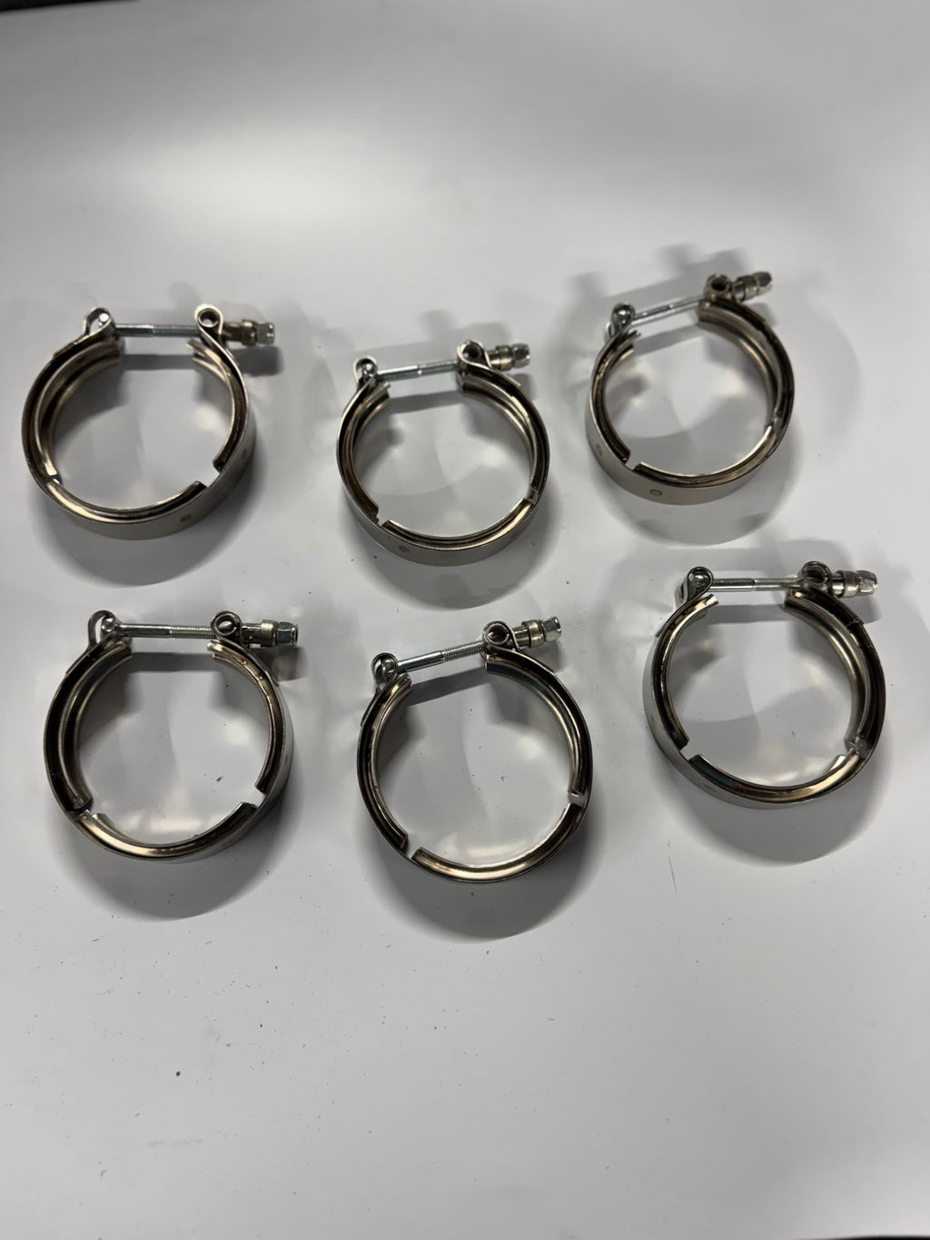 VC-325 V-band clamps, 6-piece pack, original product photo 2