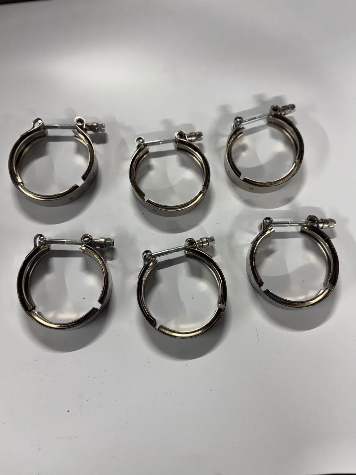 VC-325 V-band clamps, 6-piece pack, original product photo 2