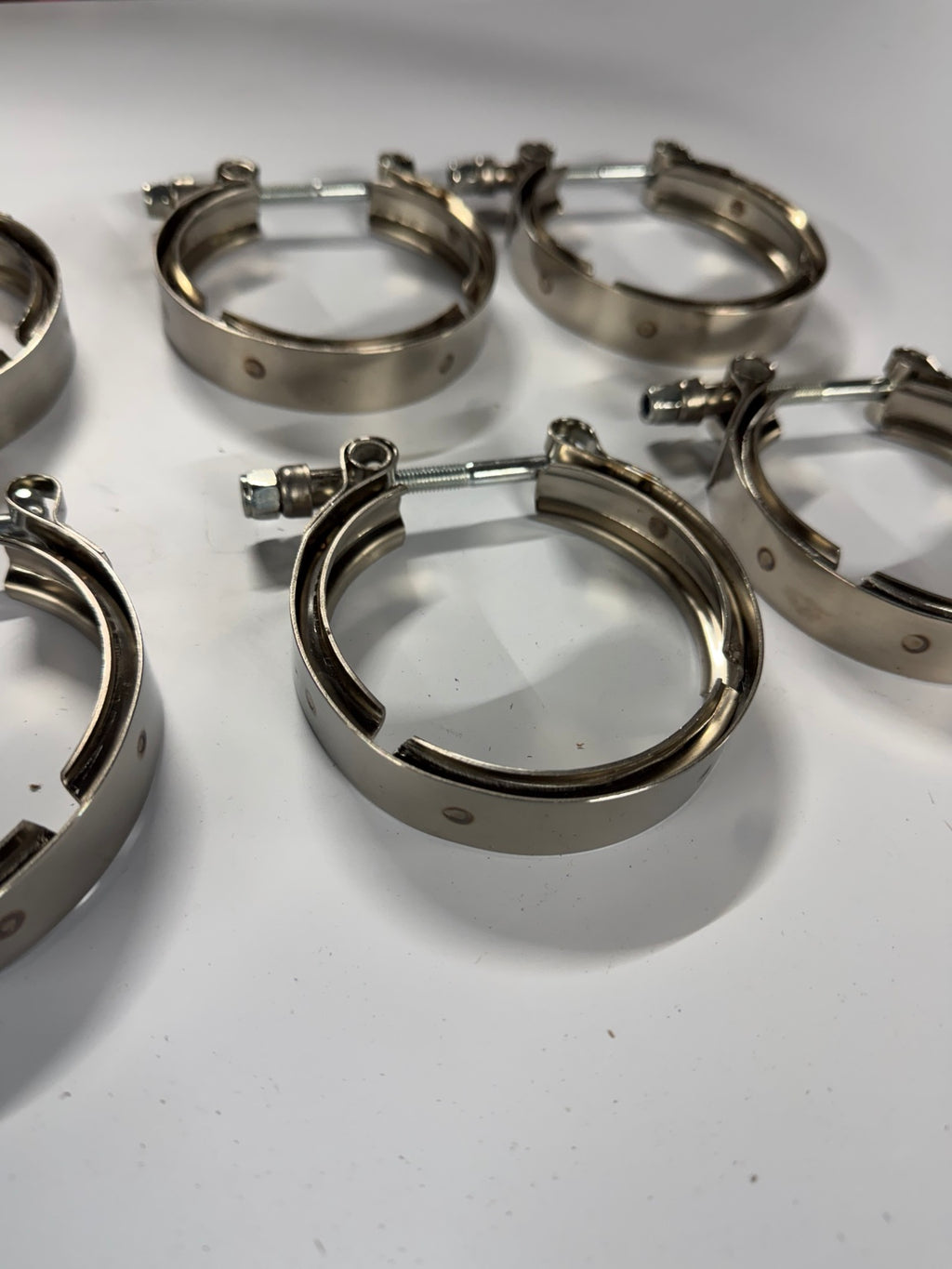 VC-325 V-band clamps, 6-piece pack, original product photo 3