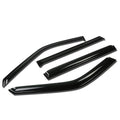 DNA Motoring WVS-158 four-piece window visor set