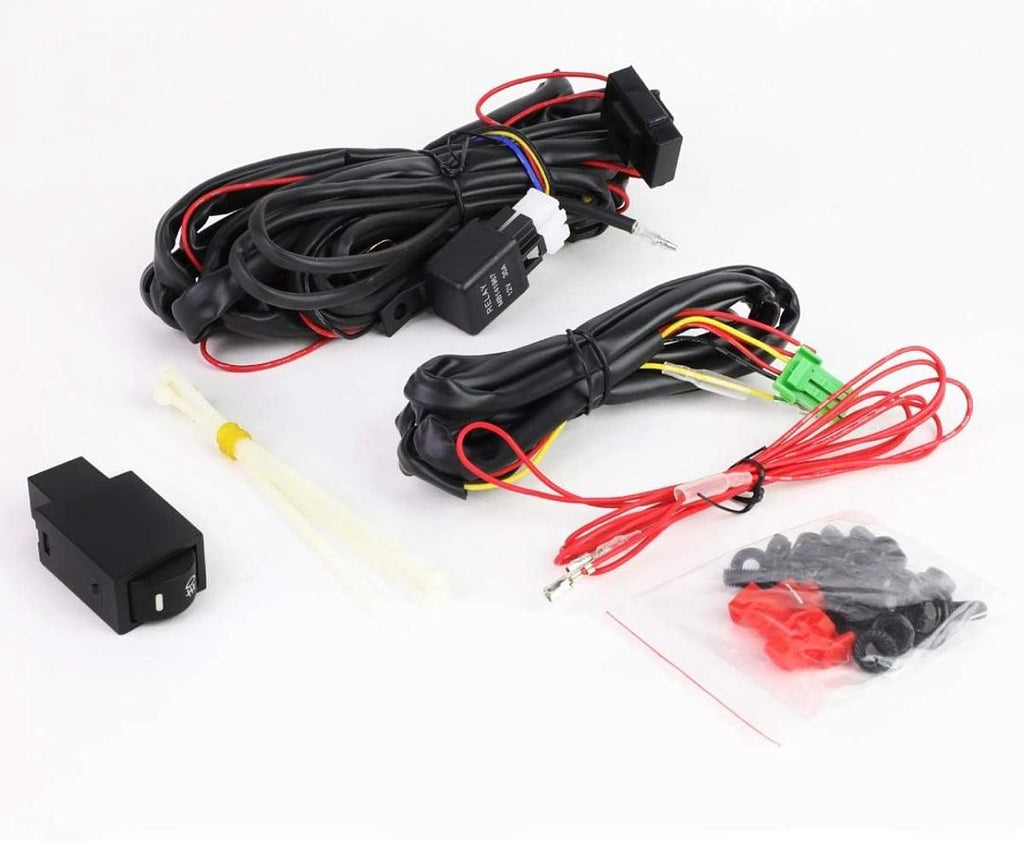 FOG LIGHT WITH SWITCH FOR 13-16 SCION FRS] LUZ ANTINIEBLA CON INTERRUPTOR CROMADO FL-ZTL-222-CH
