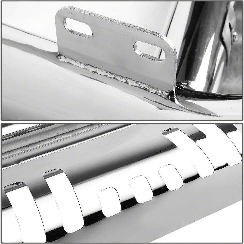 DNA Motoring BURB-009-SS chrome bull bar detail