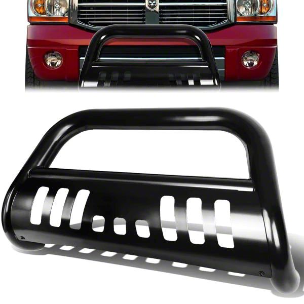 DNA Motoring BURB-018-BK black bull bar front view