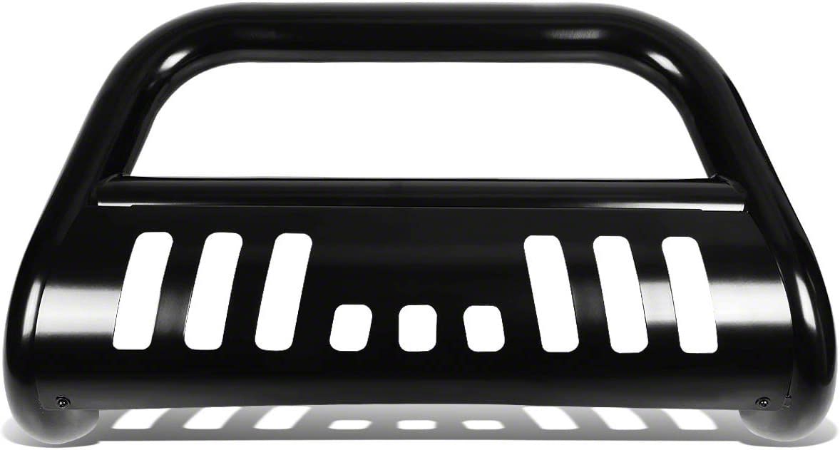 DNA Motoring BURB-021-BK black bull bar front view