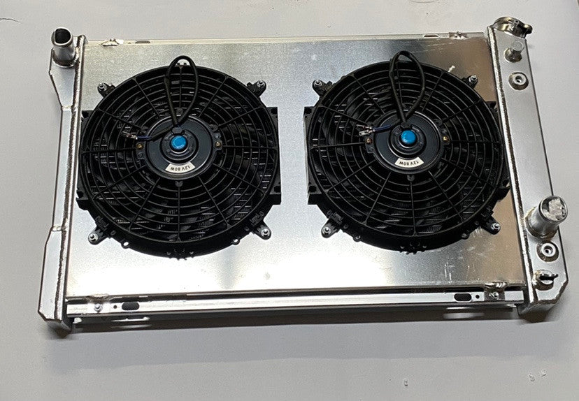 3 ROW RADIATOR WITH FAN SHROUD 82-92 CAMARO FIREBIRD TRANS AM 2.5L 3.1L 3.8L V6 V8 RA+FS-CAMARO82-3