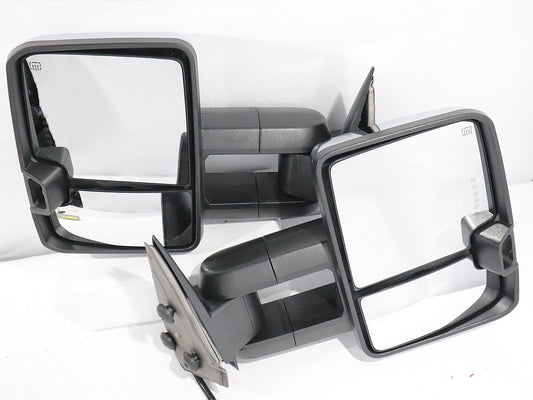 03-06 Chevy silverado/Gmc sierra chrome/smoked led / heated towing mirros