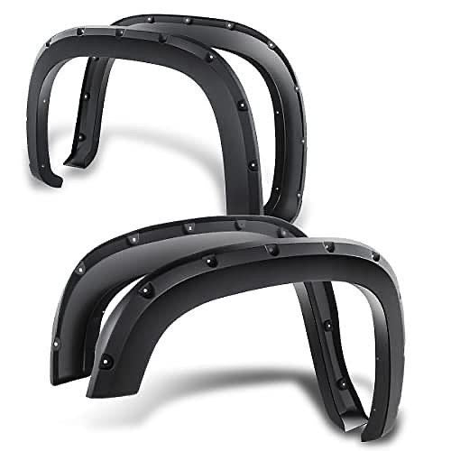 Fender Flares for 07-13 GMC Sierra 1500 07-14 GMC Sierra 2500hd 3500hd riveted 4pcs side wheel bengala guardabarros