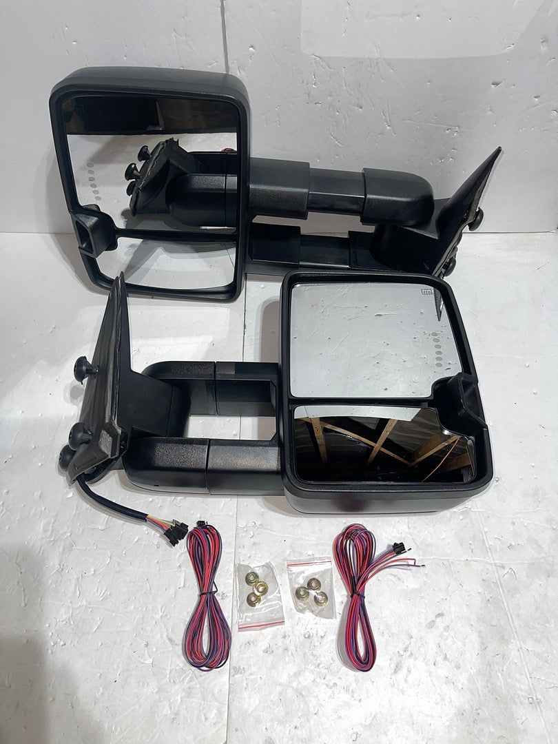 Towing Mirrors For Chevy Silverado / Tahoe / Suburban / GMC Sierra / Yukon / Yukon XL For 1999 To 2002