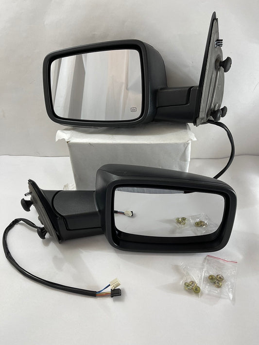 TWM-037-OE-T888-BK 09-16 Dodge Ram 1500 Heated Defroster Mirror with LED Signal / Black