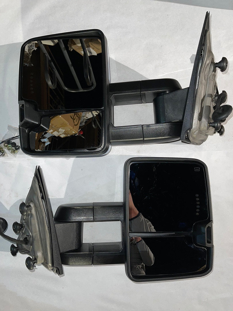 2014-2018 Chevy silverado / GMC Sierra Chrome black / smoked
