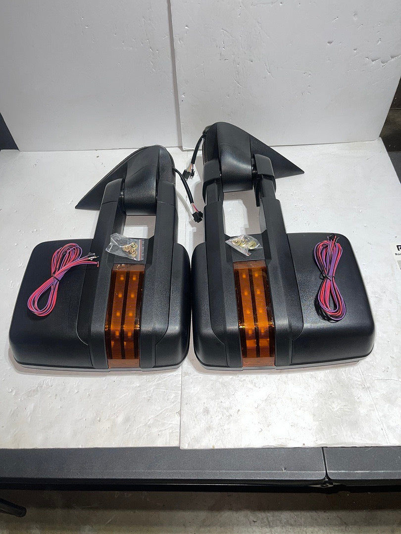 Towing Mirrors For Chevy Silverado / Tahoe / Suburban / GMC Sierra / Yukon / Yukon XL For 1999 To 2002