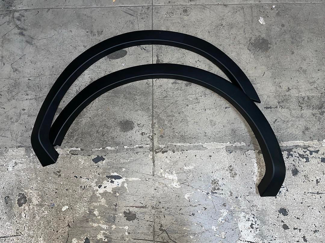 Fender Flares for 09-14 F-150 67" / 78.8" / 97.4" Styleside Beds, Matte Black 4pcs w/rivets bengala de guardabarros
