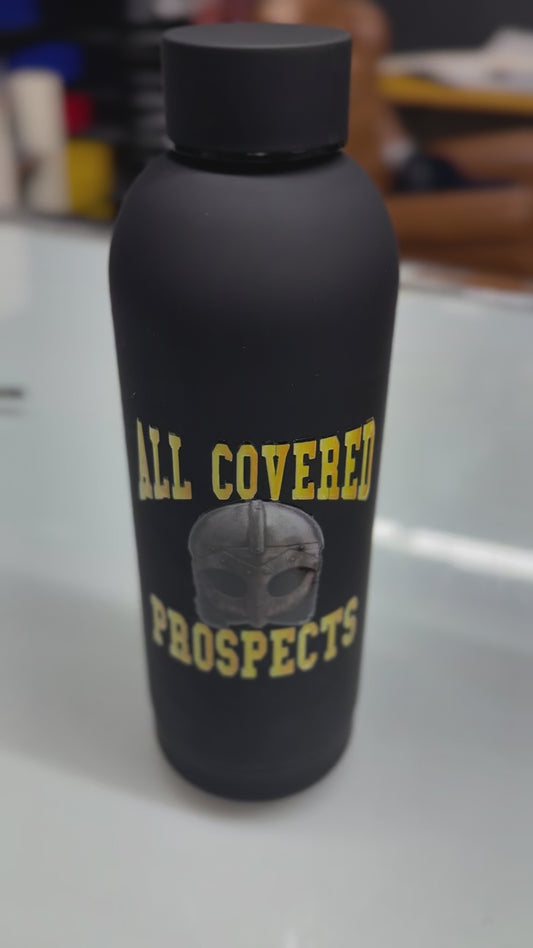 Custom UV stickers x thermal flasks for all sports team 10pk 17oz
