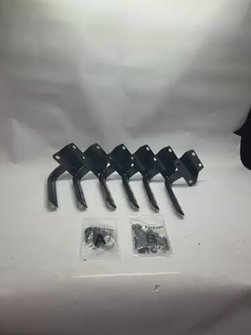15-26 Ford F-150 Crew Cab or Extended Cab 6pcs Brackets With Hardware