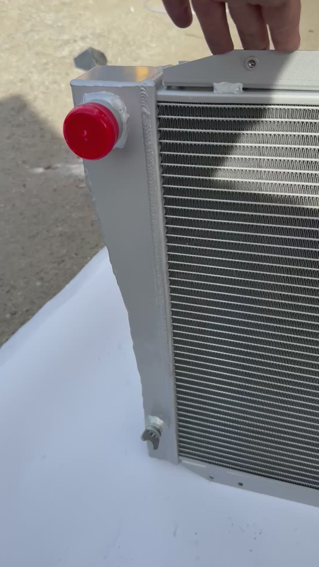 66-77 FORD BRONCO 3-ROW FULL ALUMINUM RADIATOR