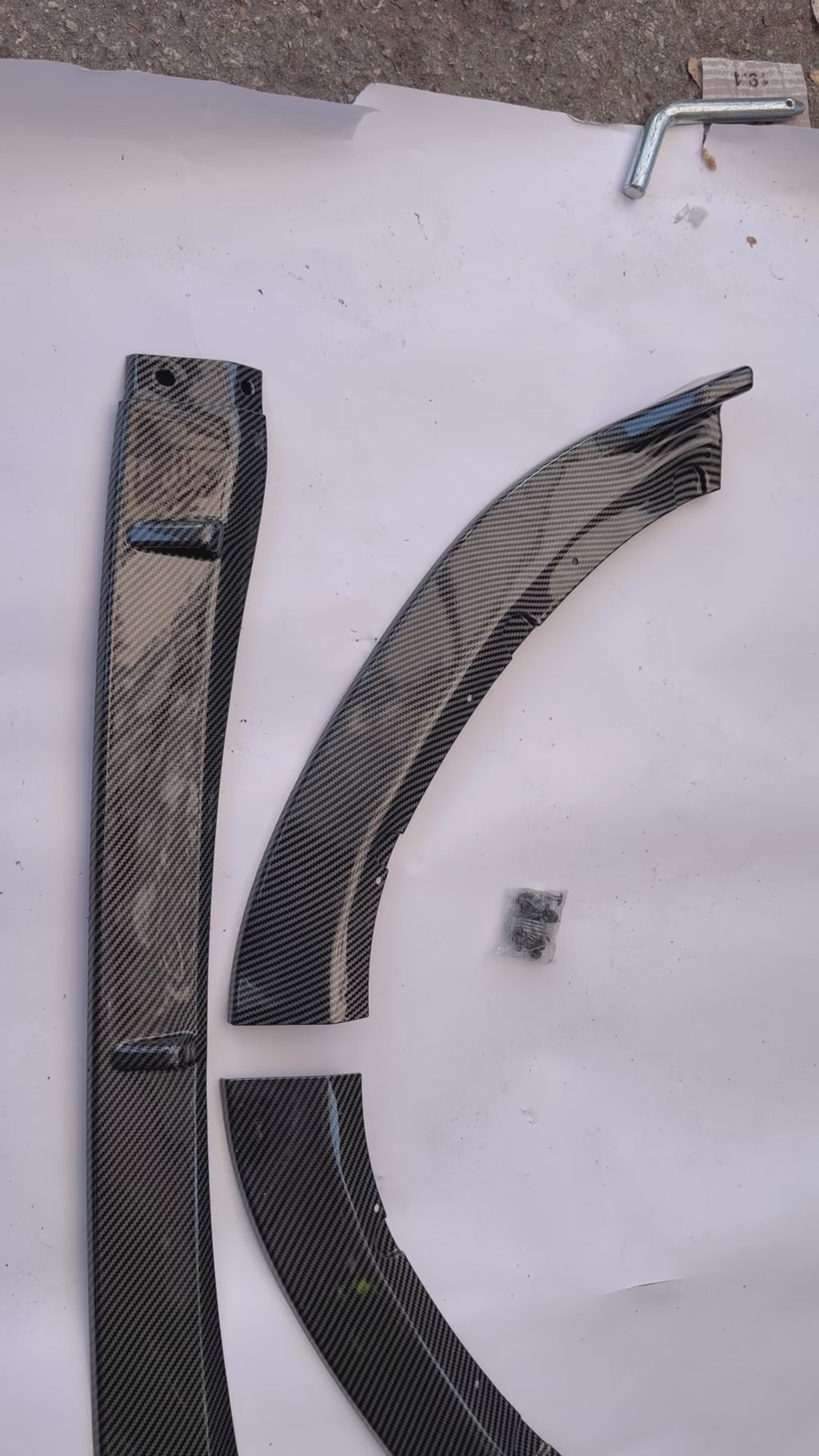 16-22 MAZDA MX-5 MIATA FRONT SPOILER BUMPER LIP CARBON FIBER