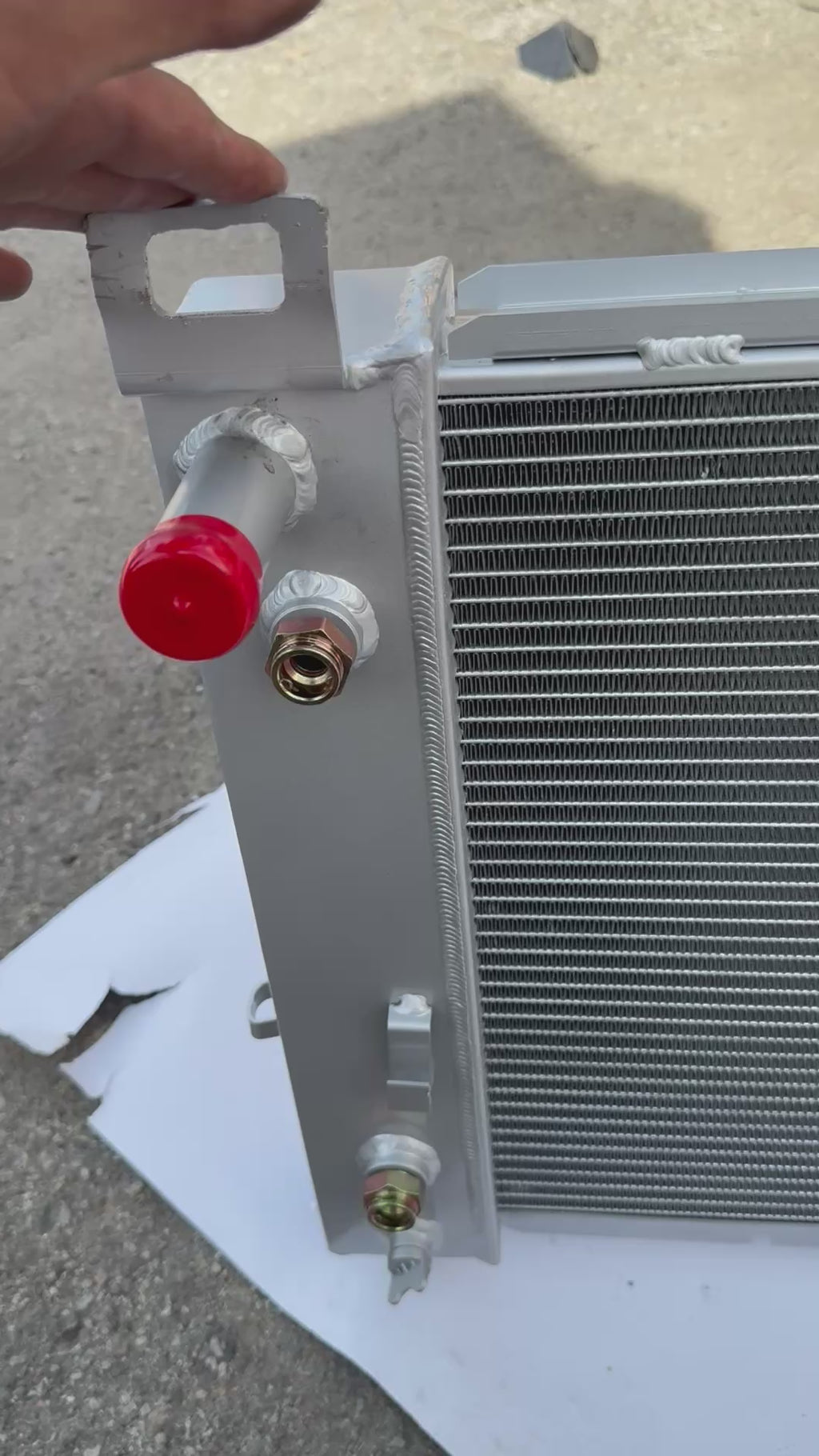 99-13 CHEVROLET SILVERADO / GMC SIERRA 34" CORE FULL ALUMINUM RADIATOR 3-ROW