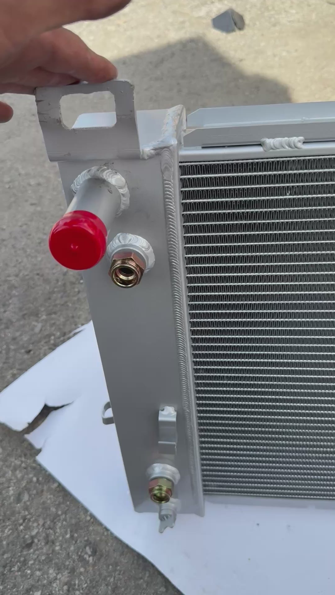 99-13 CHEVROLET SILVERADO / GMC SIERRA 34" CORE FULL ALUMINUM RADIATOR 3-ROW