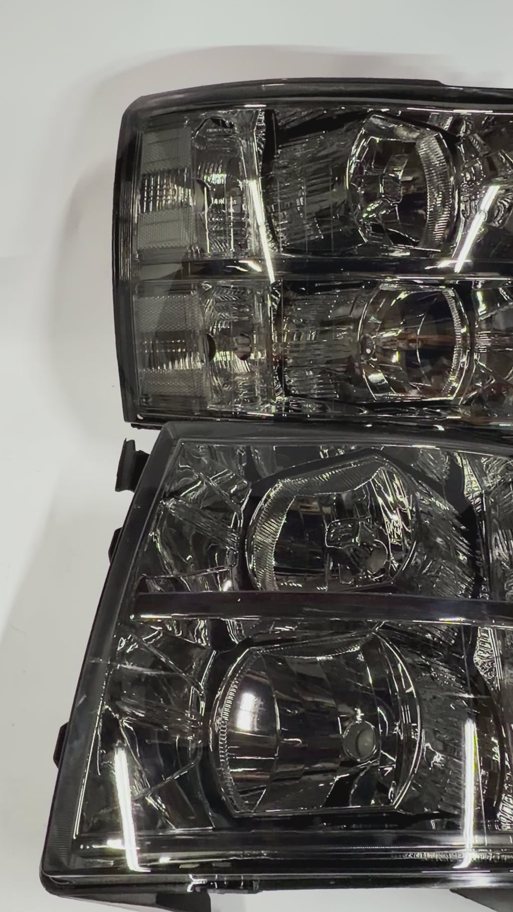 CHEVY SILVERADO SMOKED HEADLIGHTS FOR 2007 TO 2013